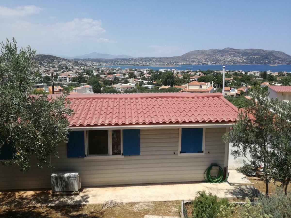 Small House Great View In Porto-Rafti Gulf Pórto Ráfti Exterior foto